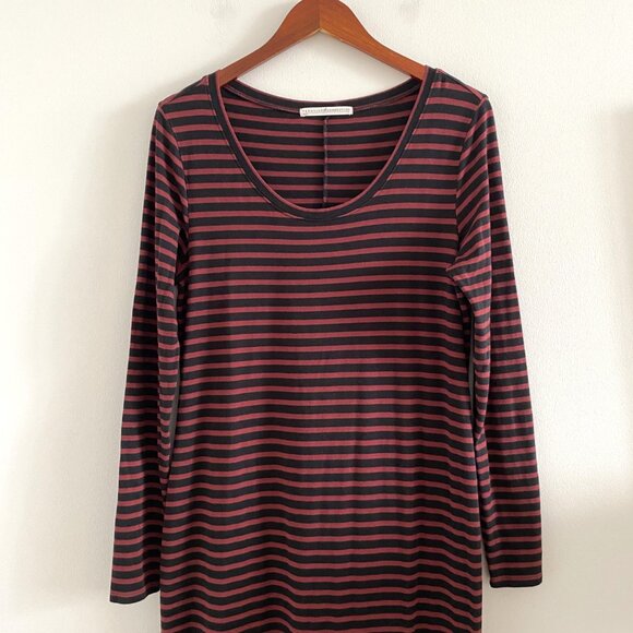 Peruvian Connection Andover Striped Maxi Dress Long Sleeve - Picture 8 of 12